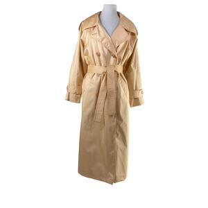 LONDON TOWNE Apricot Trench Coat